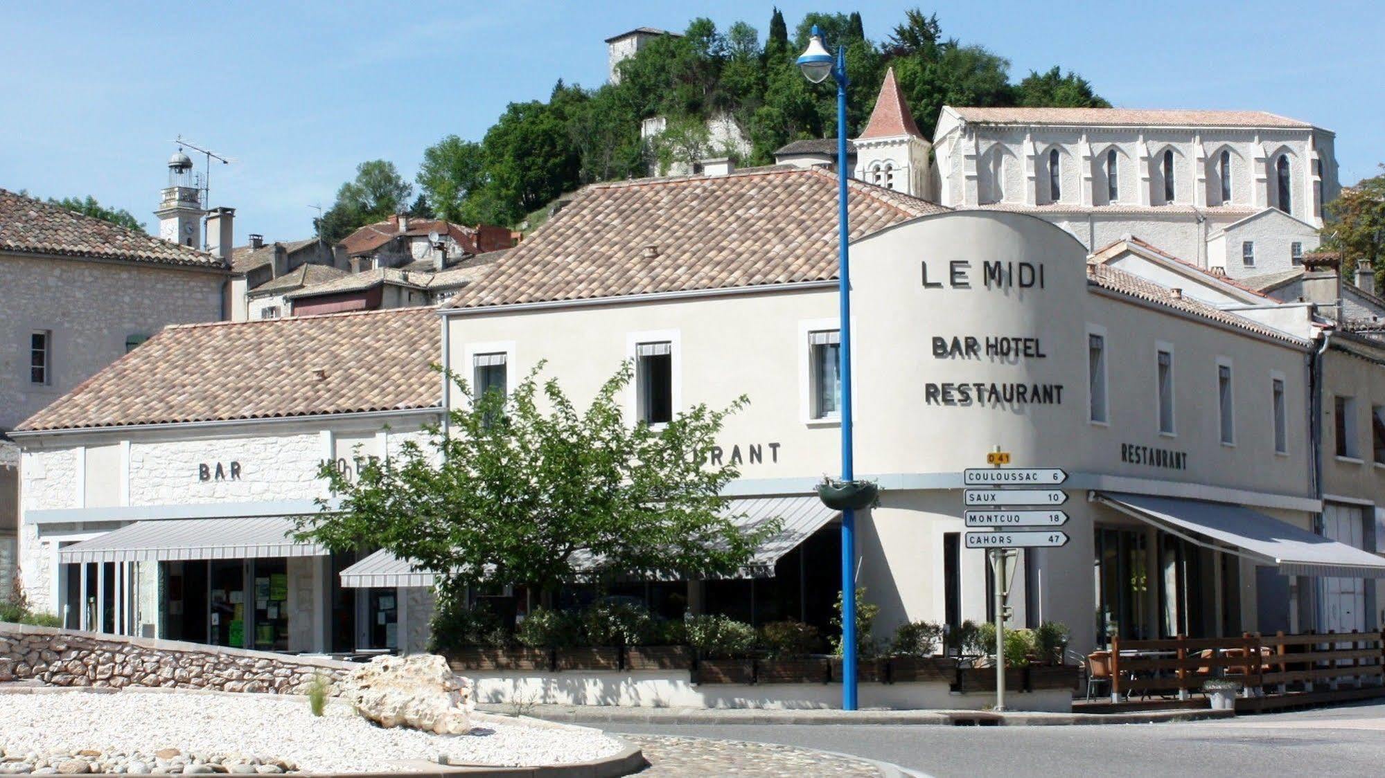 Hotel Le Midi Montaigu-de-Quercy Exteriér fotografie